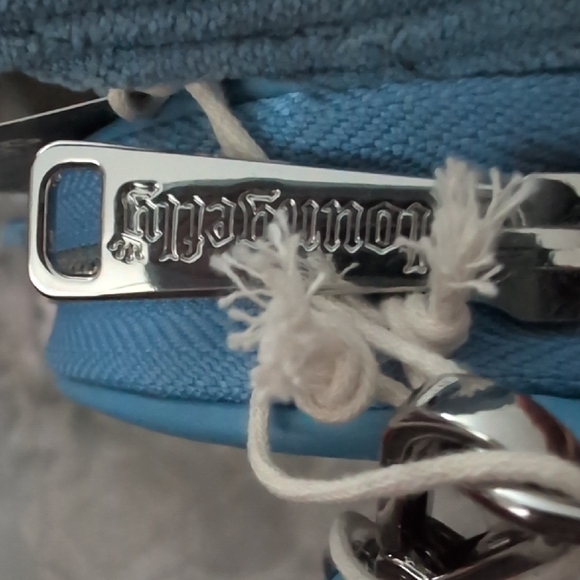 Loungefly Blue Figural Stitch Wristlet Coin Purse Bag NWT - Picture 10 of 11